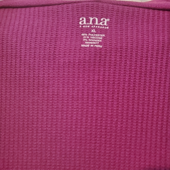 a.n.a Maroon Cowl Neck Thermal - Picture 5 of 7